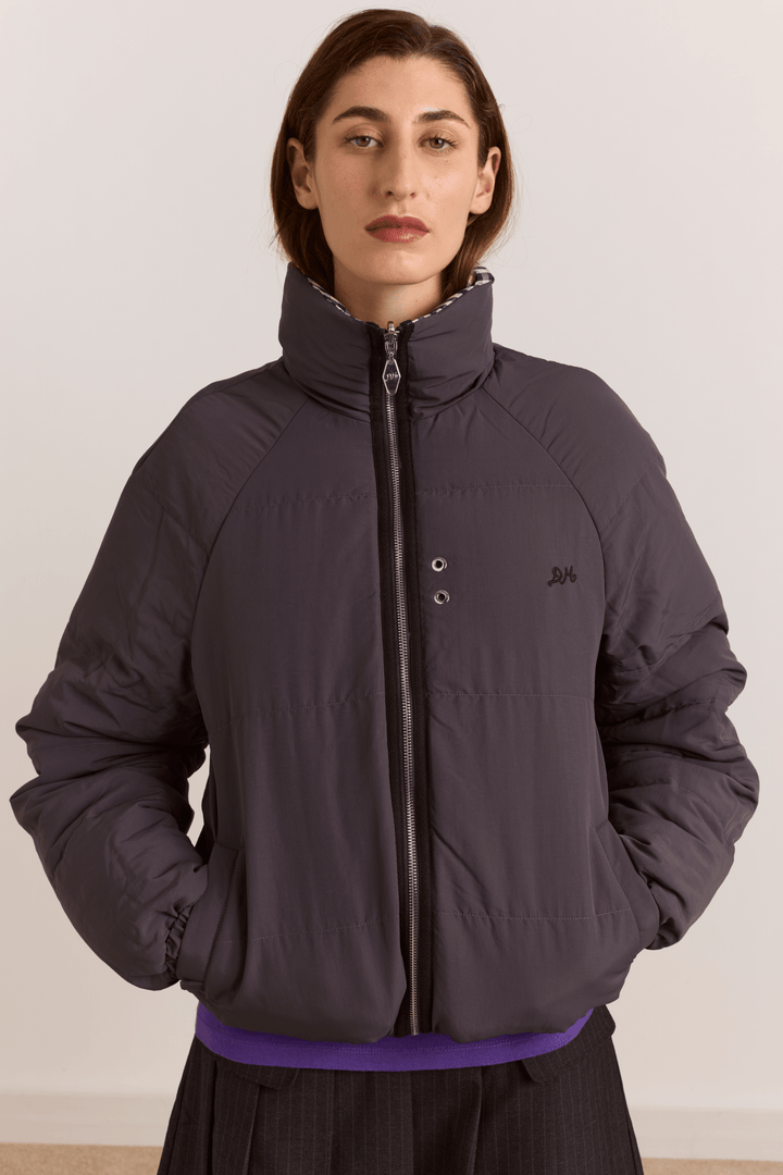 Damson Madder - Opal Puffer in Mix Gingham - Kalifornia Jean Bar