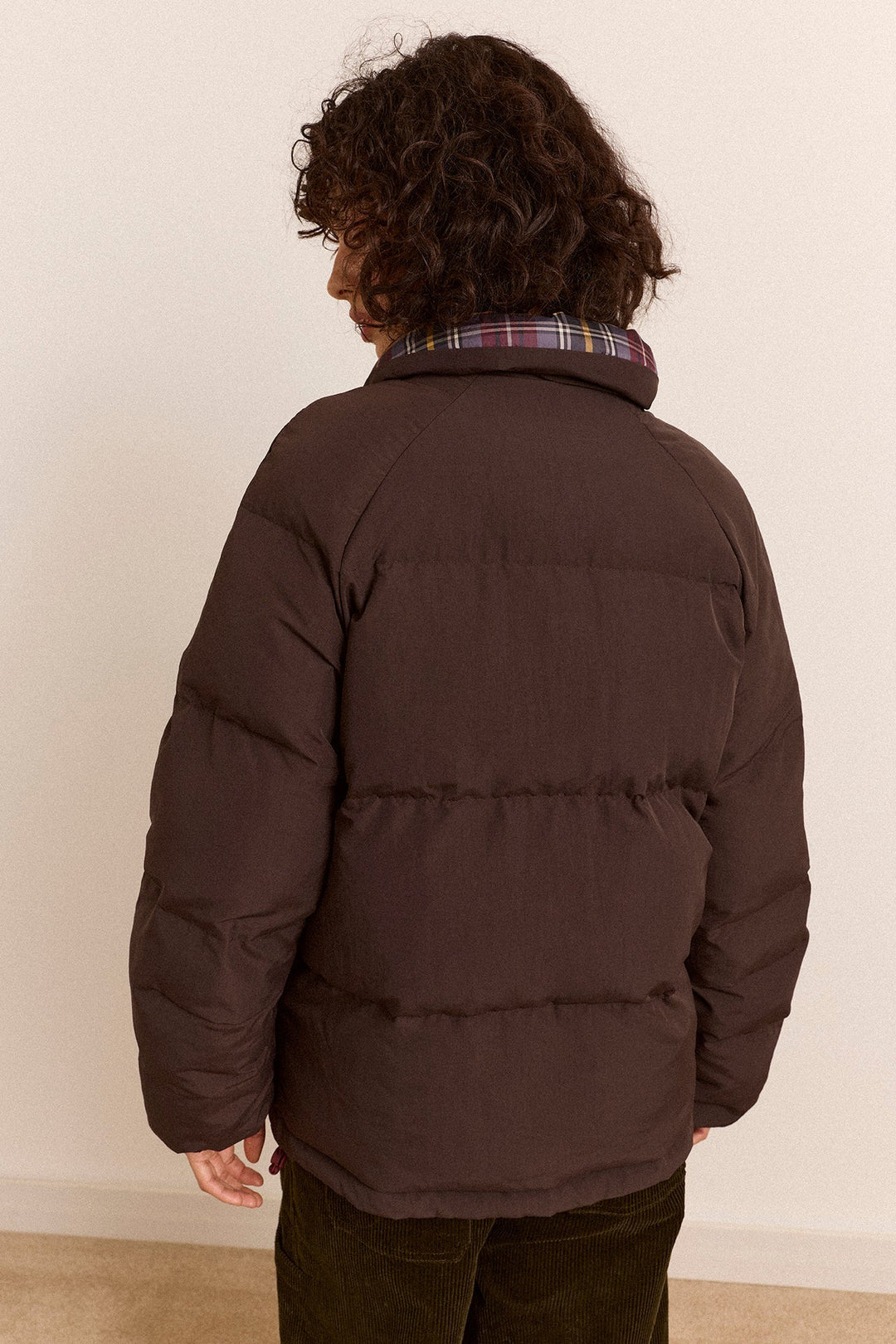 Damson Madder - Reversible Opal Puffer in Plum - Kalifornia Jean Bar