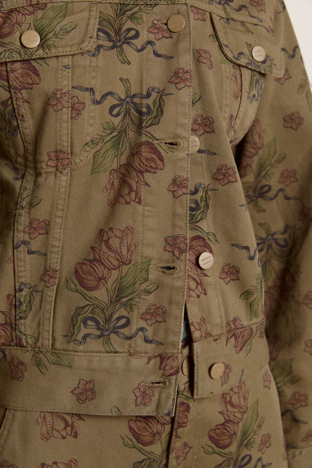 Damson Madder - Stacia Jacket in Tulip Khaki - Kalifornia Jean Bar