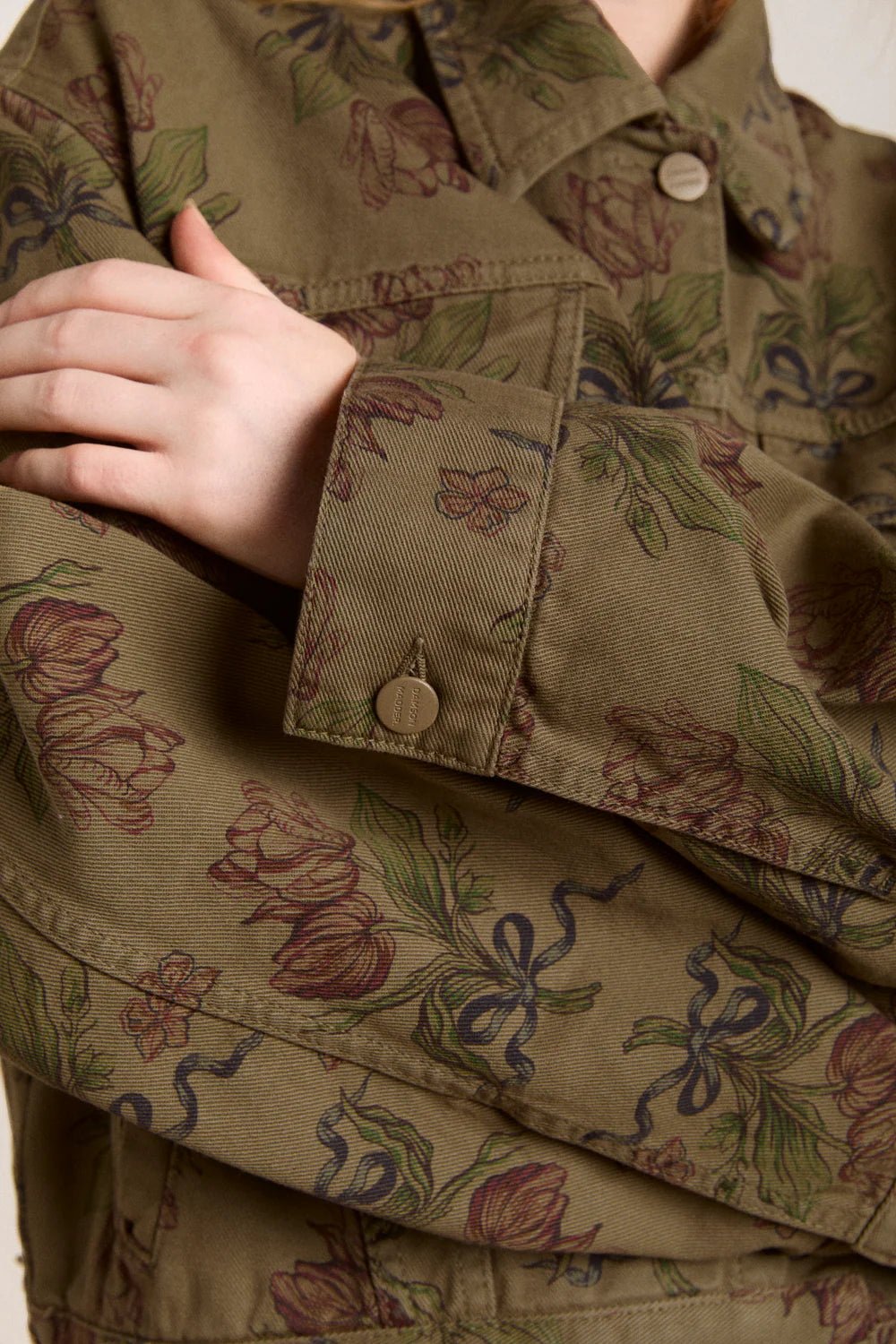 Damson Madder - Stacia Jacket in Tulip Khaki - Kalifornia Jean Bar