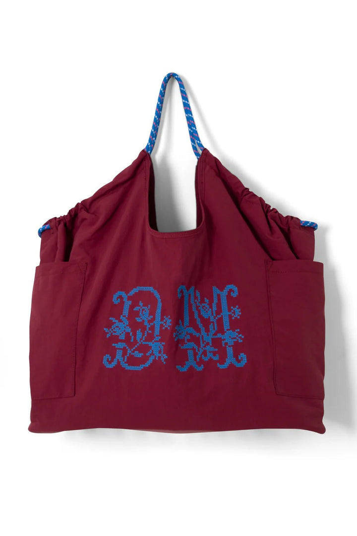 Damson Madder - Wilma Techy Shopper in Burgundy - Kalifornia Jean Bar