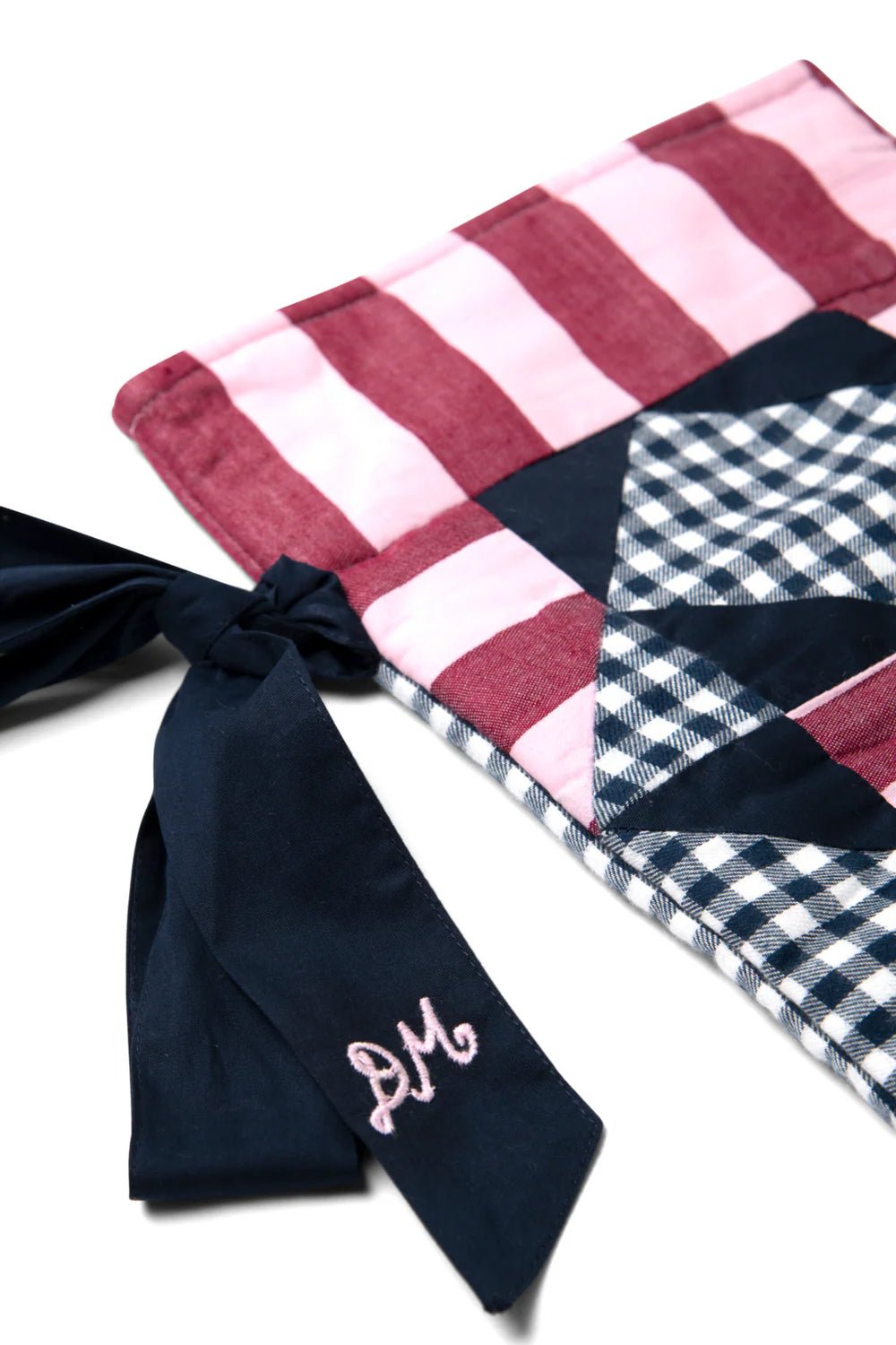 Damson Madder - Xmas Stocking Blue Patchwork - Kalifornia Jean Bar