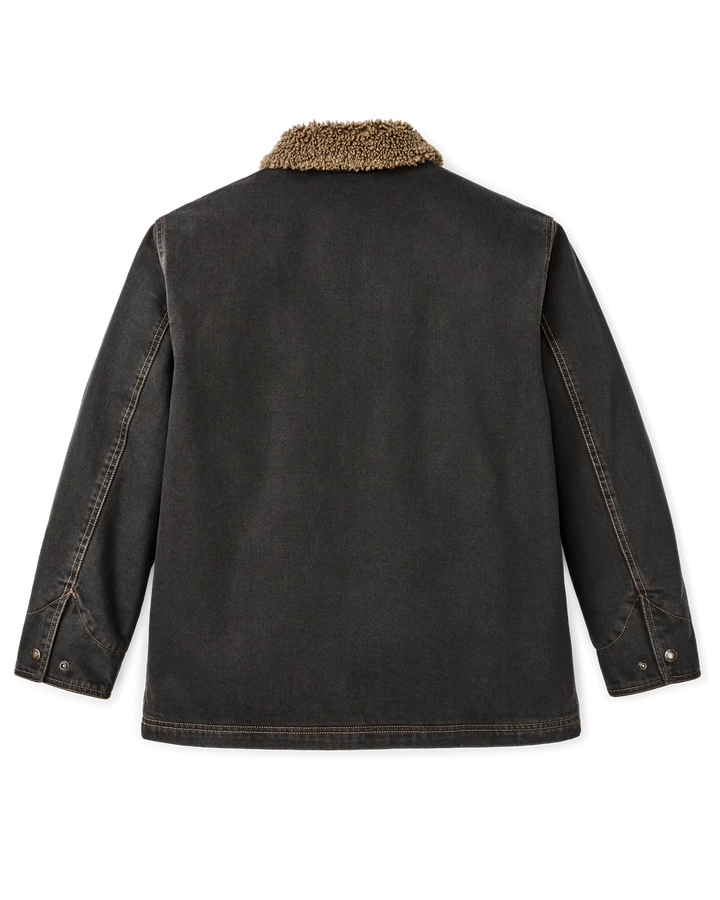Filson - Women's Black Denim Insulated Outfitter Coat