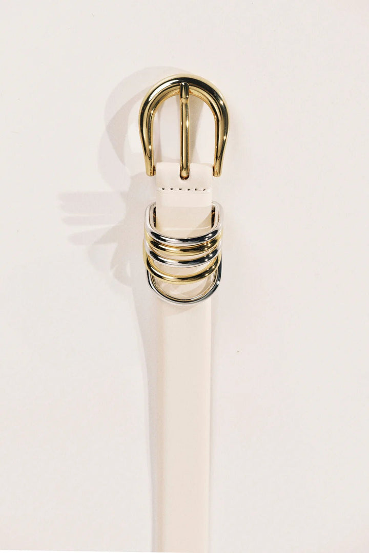 Déhanche - Hollyhock Mixed Metal in Ivory / Silver & Gold - Kalifornia Jean Bar