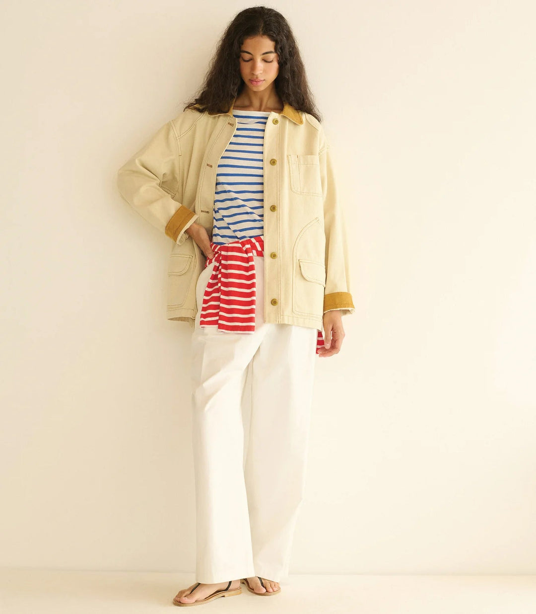 Dôen - Pascual Jacket Straw - Kalifornia Jean Bar