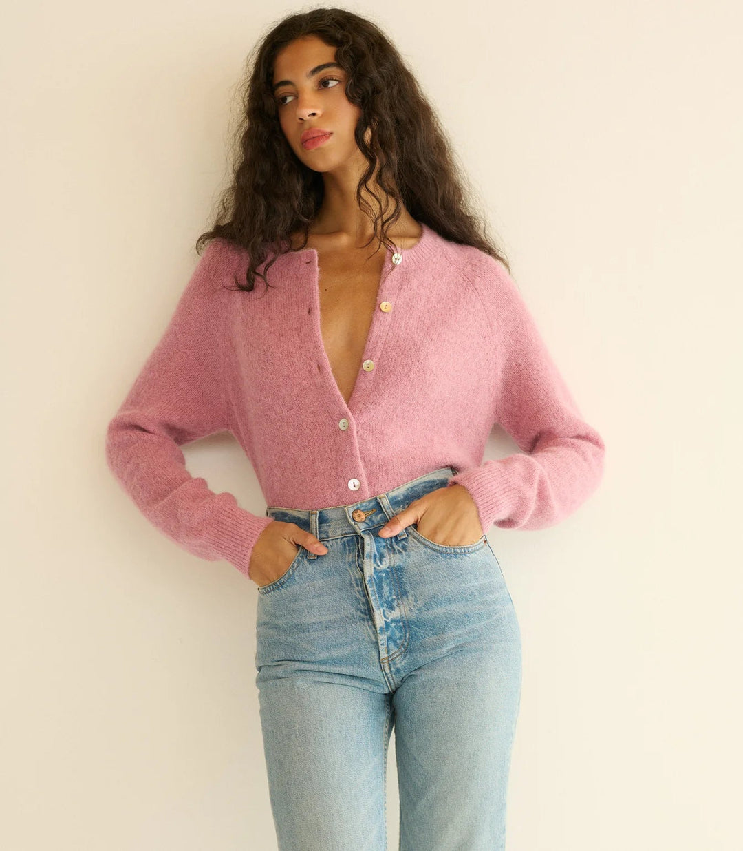 Dôen - Petra Cardigan Rosebud - Kalifornia Jean Bar