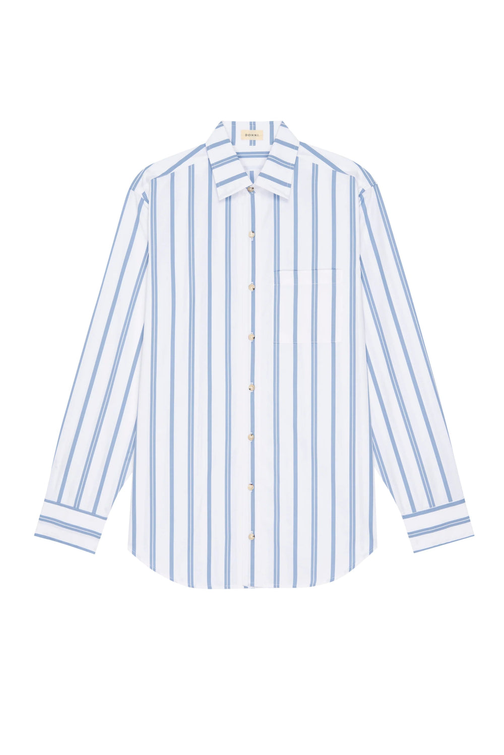 Donni - Cornflower Poplin Shirt - Kalifornia Jean Bar