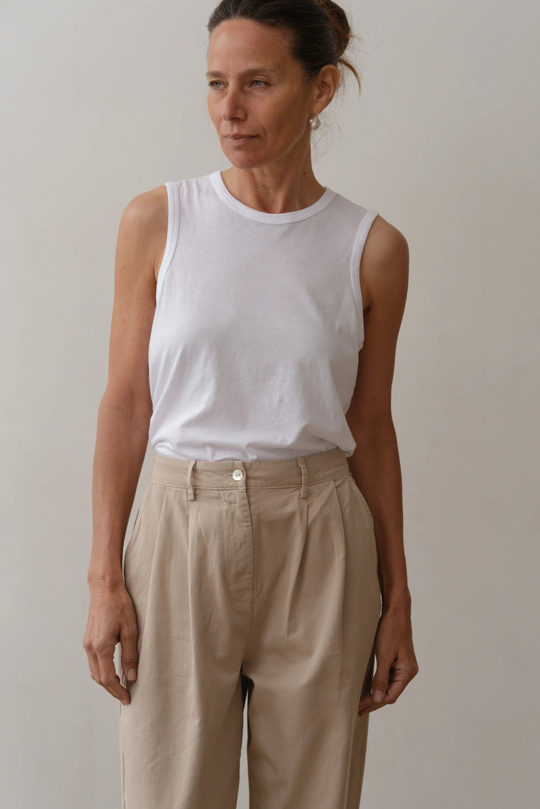 Donni - Powder Muscle Jersey Tank - Kalifornia Jean Bar