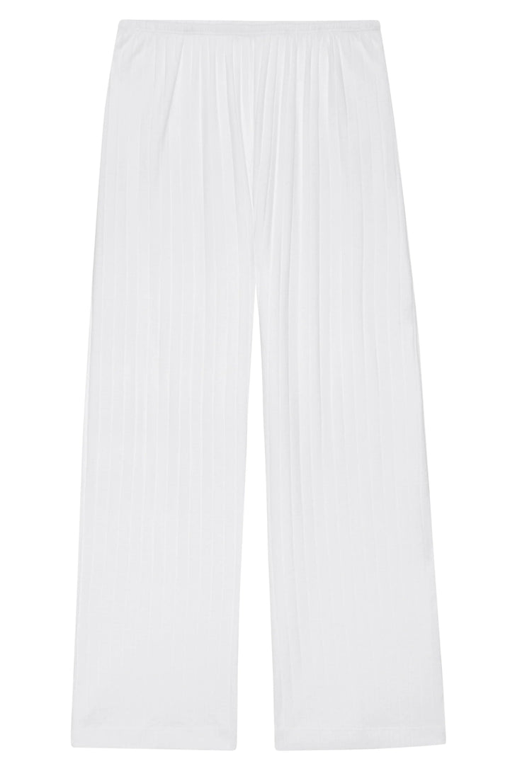 Donni - Powder Pointelle Simple Crop Pant - Kalifornia Jean Bar