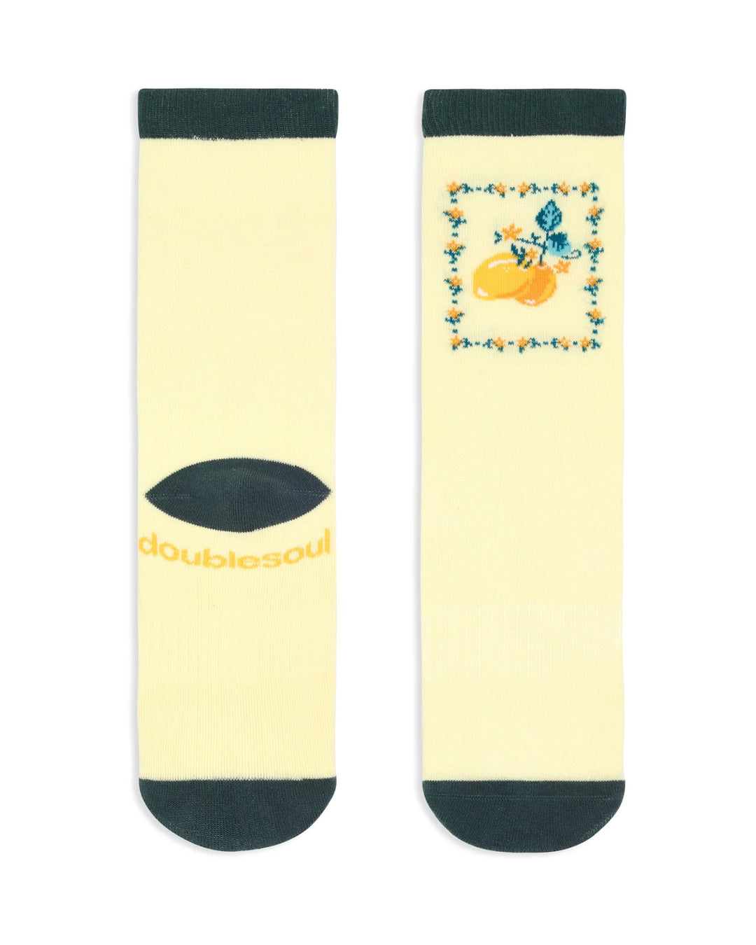 Doublesoul - Lemon High Sock - Kalifornia Jean Bar