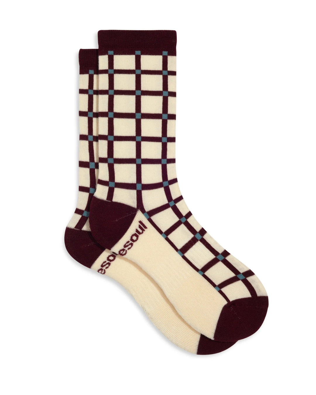 Doublesoul - Quilt High Sock - Kalifornia Jean Bar