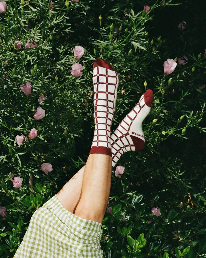 Doublesoul - Quilt High Sock - Kalifornia Jean Bar