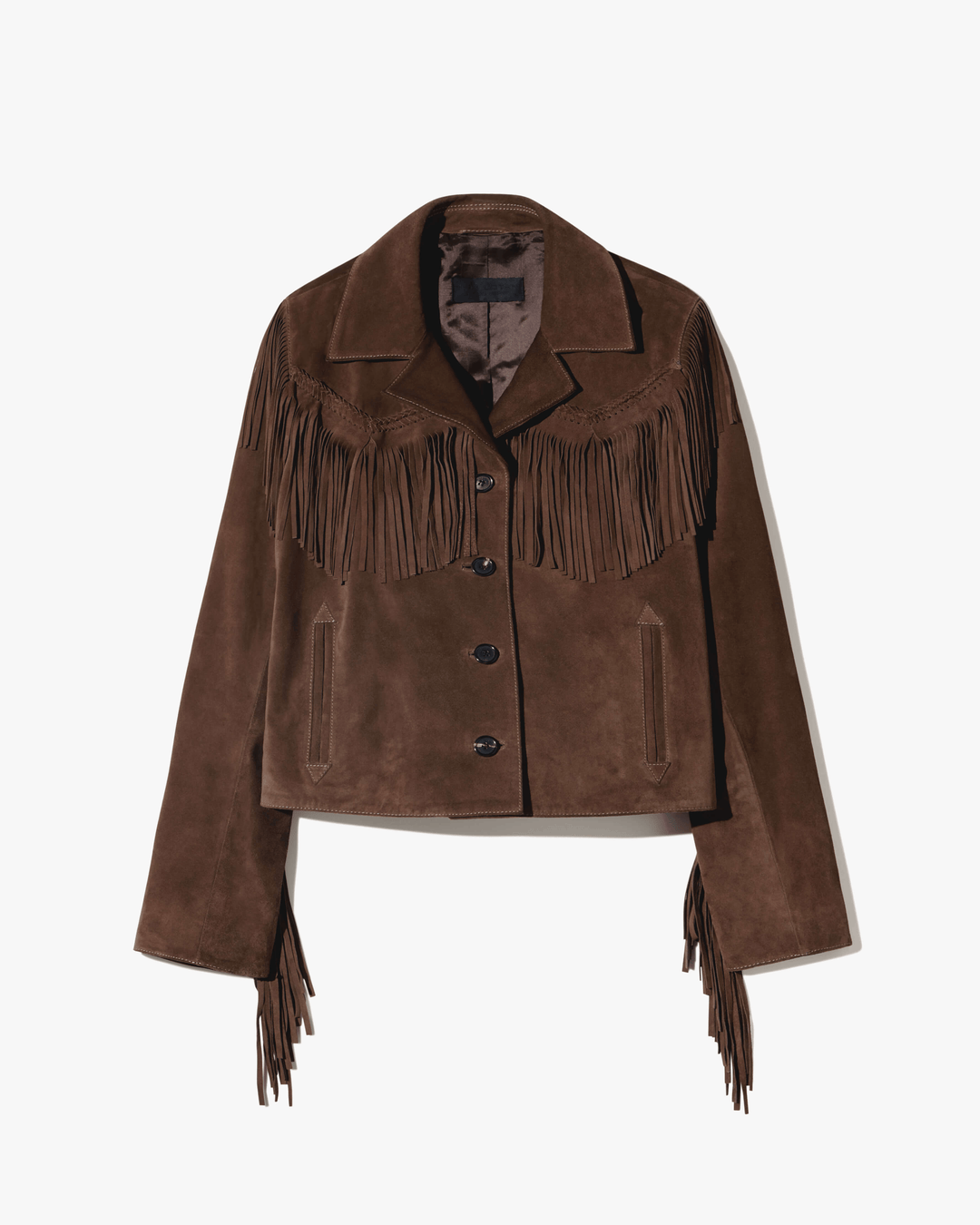 Nili Lotan - Eloi Suede Jacket Hazelnut