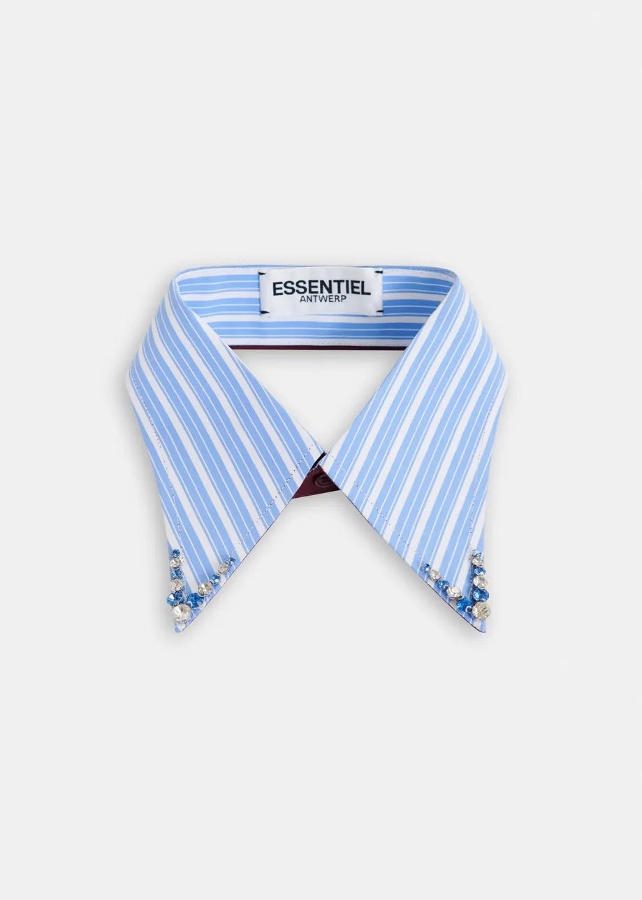 Essentiel Antwerp - Iplain Blue Collar w/ Rhinestones - Kalifornia Jean Bar