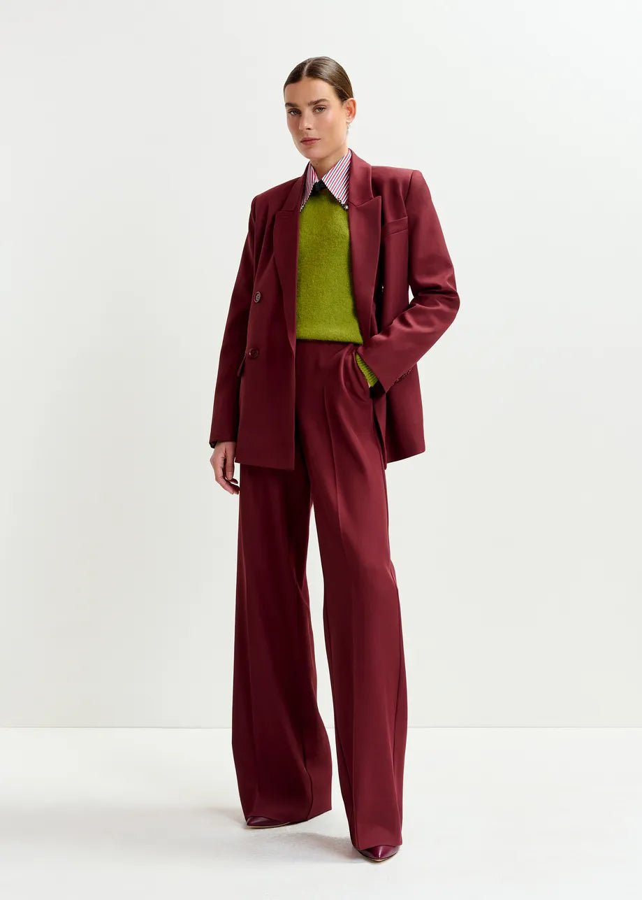Essentiel Antwerp - Iplain Red Collar w/ Rhinestones - Kalifornia Jean Bar