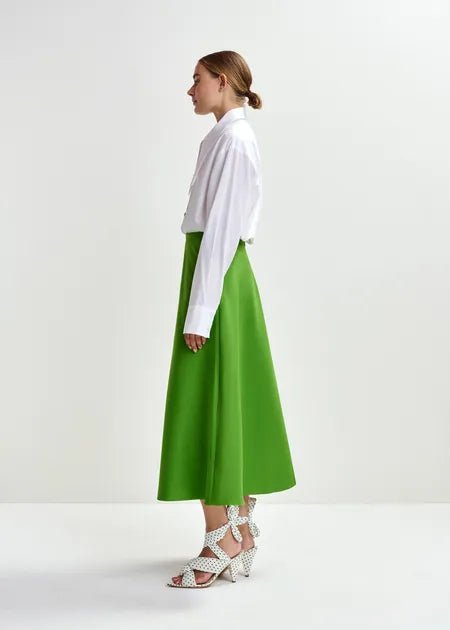 Essentiel Antwerp - Jomato White Elongated Collar Shirt - Kalifornia Jean Bar