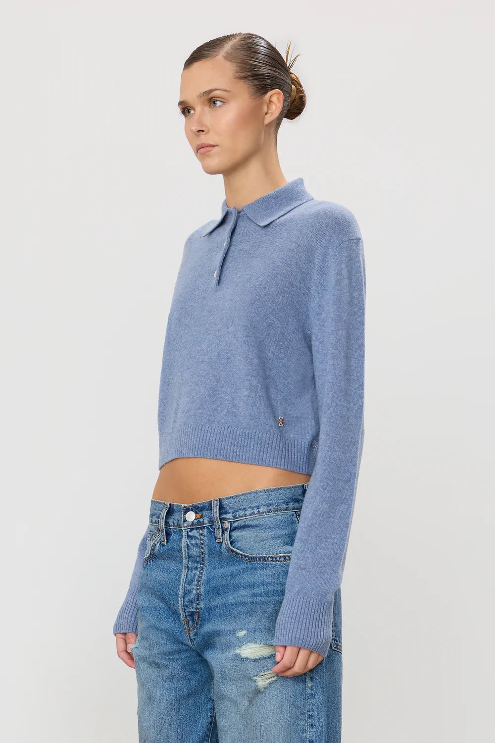 Éterne - Barrett Sweater Slate - Kalifornia Jean Bar