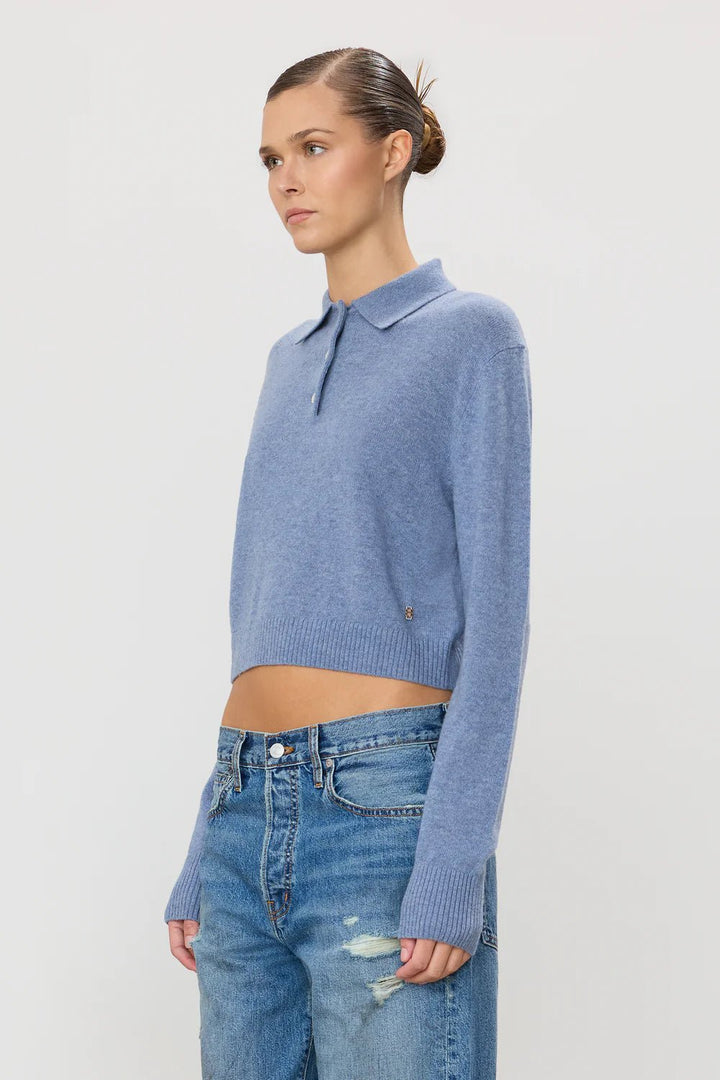 Éterne - Barrett Sweater Slate - Kalifornia Jean Bar