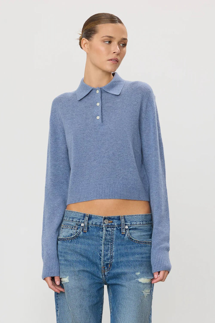 Éterne - Barrett Sweater Slate - Kalifornia Jean Bar