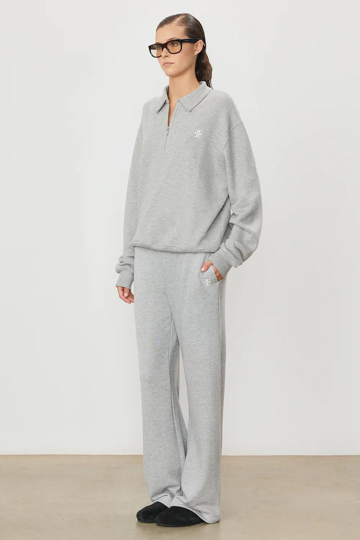 Éterne - Oversized Sweatpant Heather Grey - Kalifornia Jean Bar