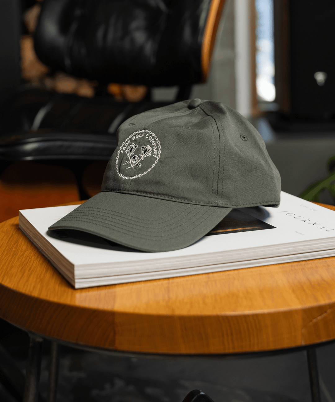 Fade Golf Co. - Links Crest Dad Hat in Cypress - Kalifornia Jean Bar