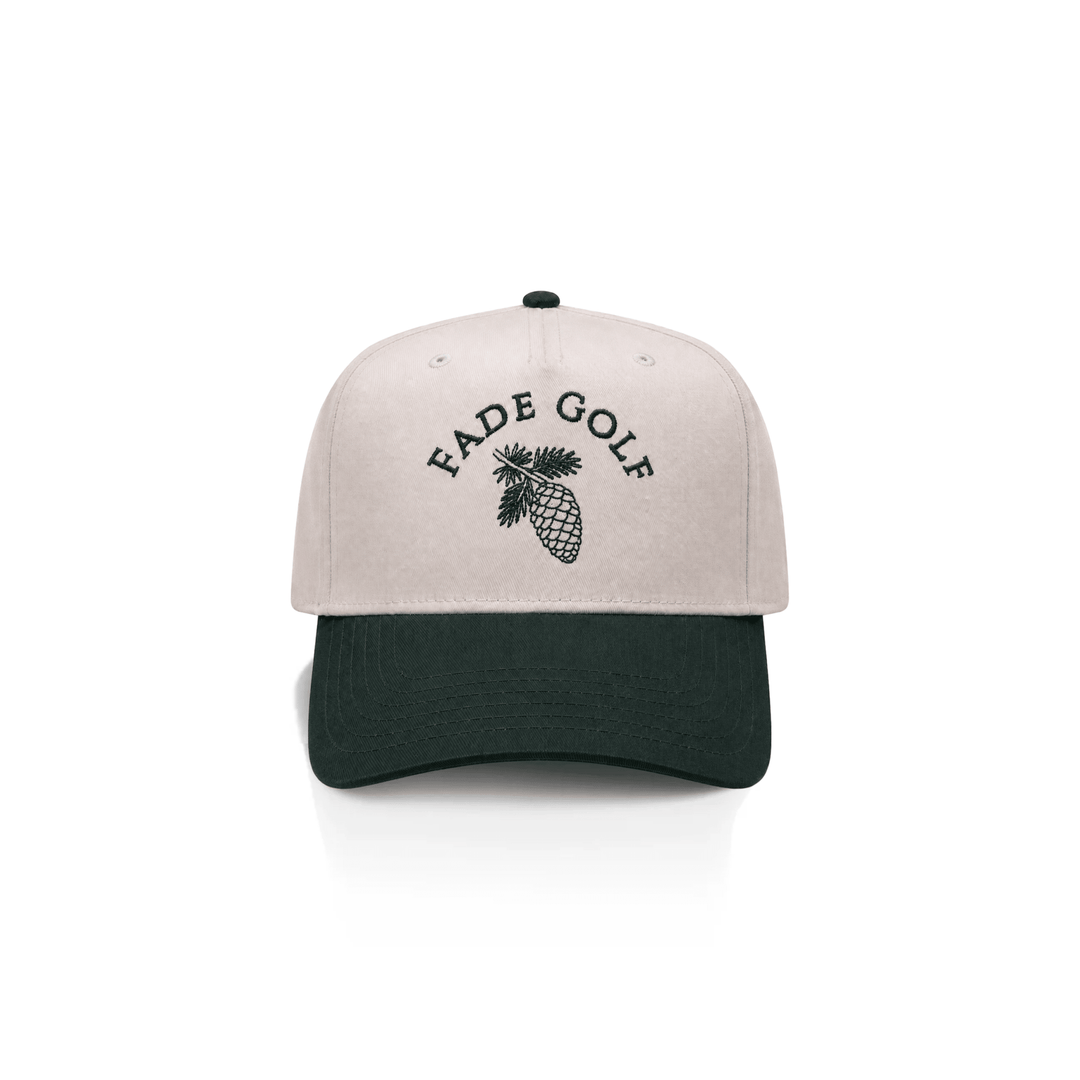 Fade Golf Co. - Ponderosa Pine Hat in Sand/Pine - Kalifornia Jean Bar