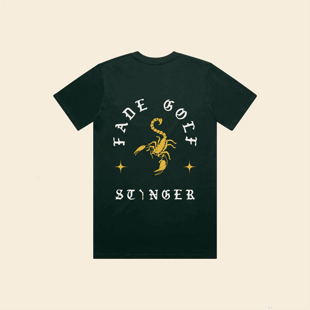 Fade Golf Co. - Stinger T-Shirt in Sierra Green - Kalifornia Jean Bar