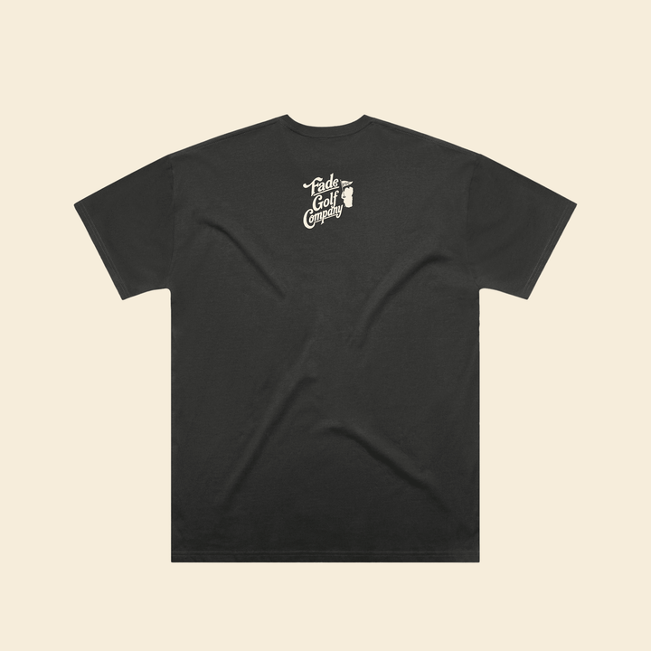 Fade Golf Co. - Willie Edgewood T-Shirt in Faded Black - Kalifornia Jean Bar