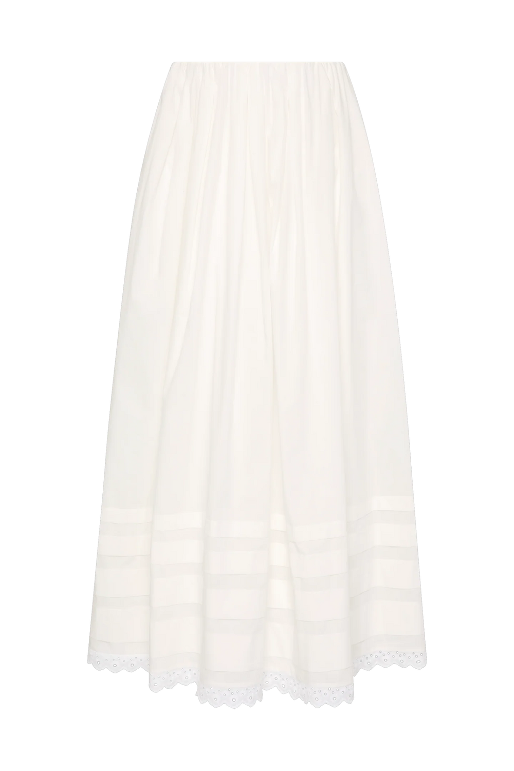 Faithfull - Ruth Skirt in White - Kalifornia Jean Bar