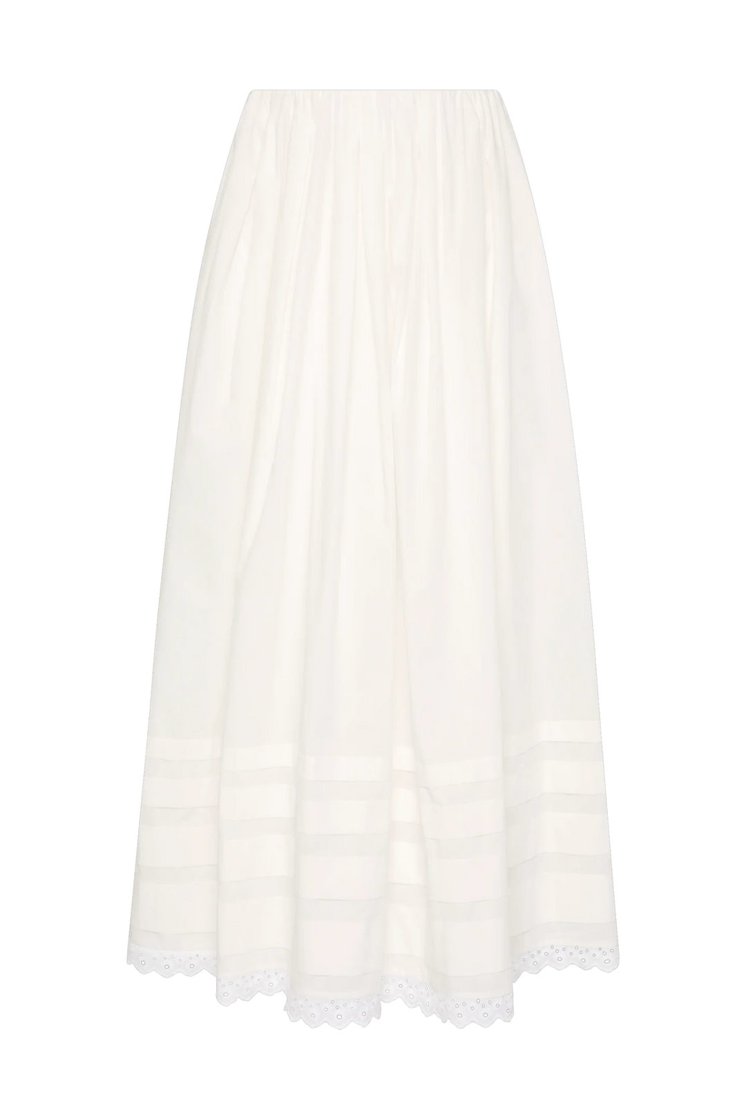 Faithfull - Ruth Skirt in White - Kalifornia Jean Bar