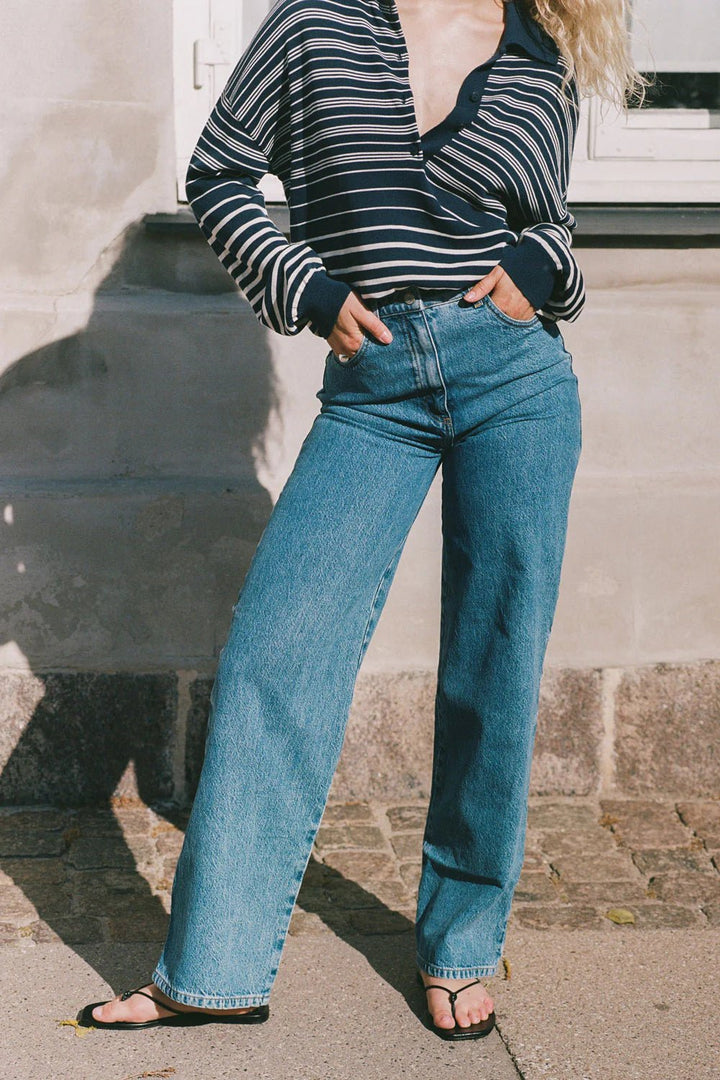 Faithfull The Brand - Indigo Straight Jean - Kalifornia Jean Bar