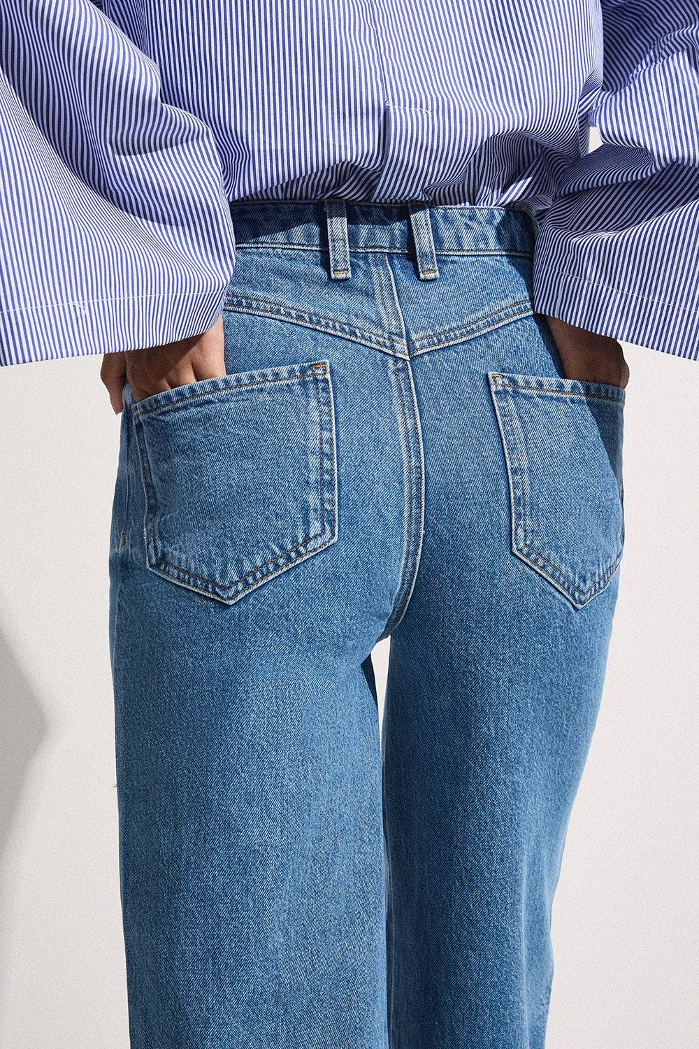 Faithfull The Brand - Indigo Straight Jean - Kalifornia Jean Bar