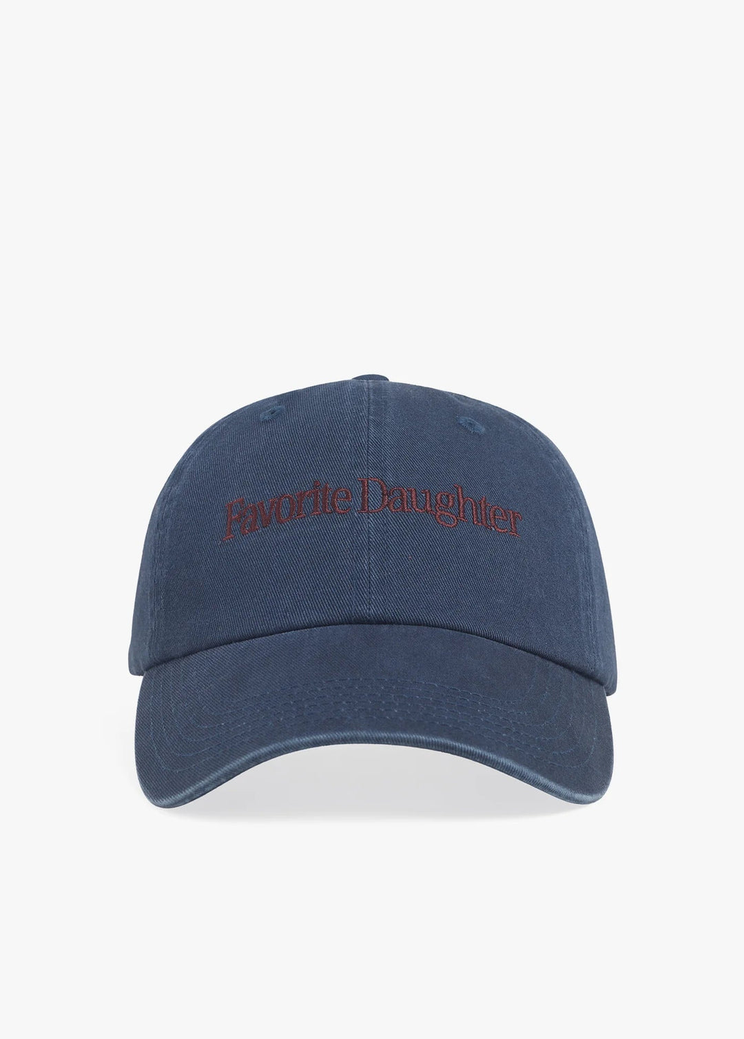 Favorite Daughter - Navy/Burgundy Classic Logo Baseball Cap - Kalifornia Jean Bar