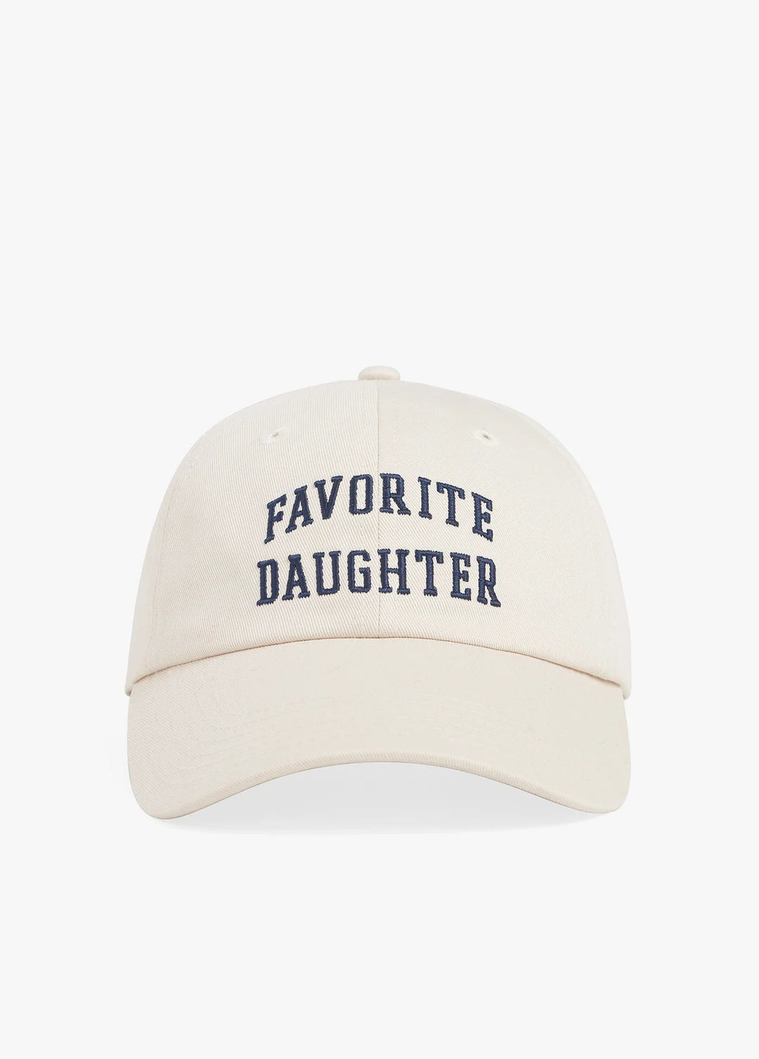 Favorite Daughter - Navy/Khaki All Caps Baseball Cap - Kalifornia Jean Bar