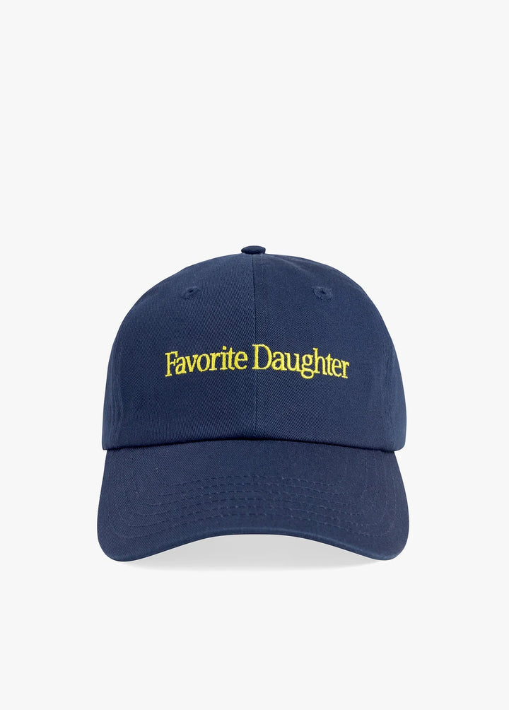 Favorite Daughter - Navy/Yellow Classic Logo Cap - Kalifornia Jean Bar