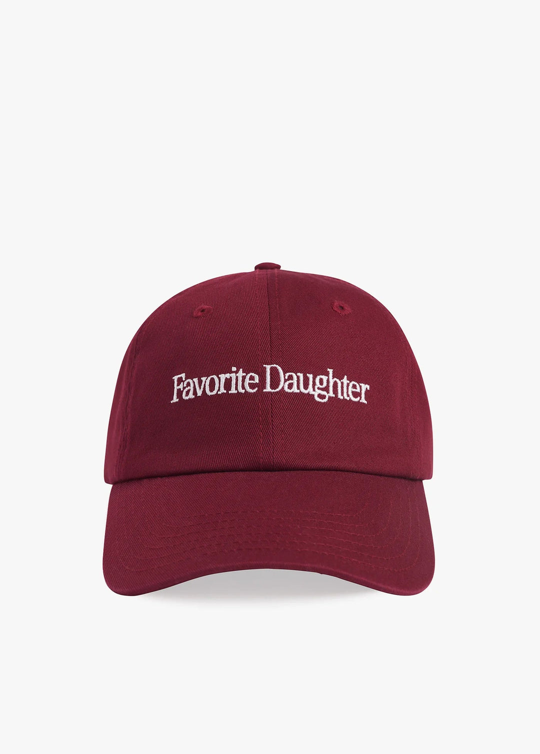 Favorite Daughter - Sangria Nights/White Classic Logo Baseball Hat - Kalifornia Jean Bar Favorite Daughter - Sangria Nights/White Classic Logo Baseball Hat Hat