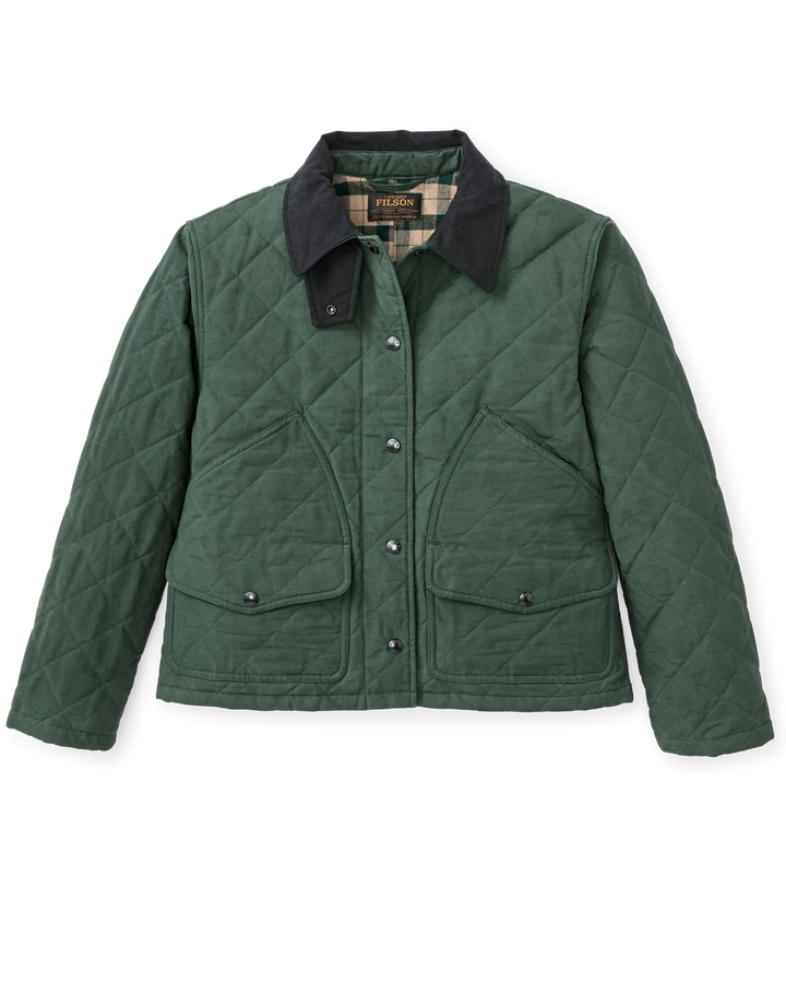 Filson - Women's Quilted Outfitter Jacket Deep Forest