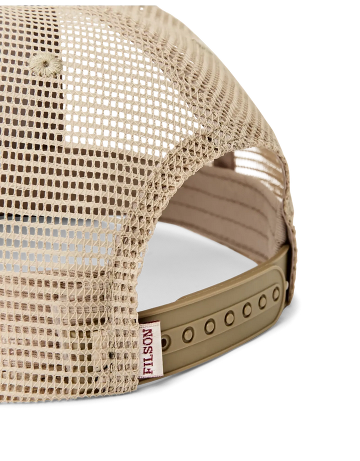 Filson - Tan Buck Graphic Trucker Mesh Cap - Kalifornia Jean Bar