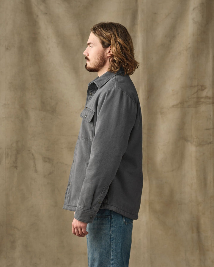 Filson - Fleece Lined Jac-Shirt Rockslide Gray - Kalifornia Jean Bar