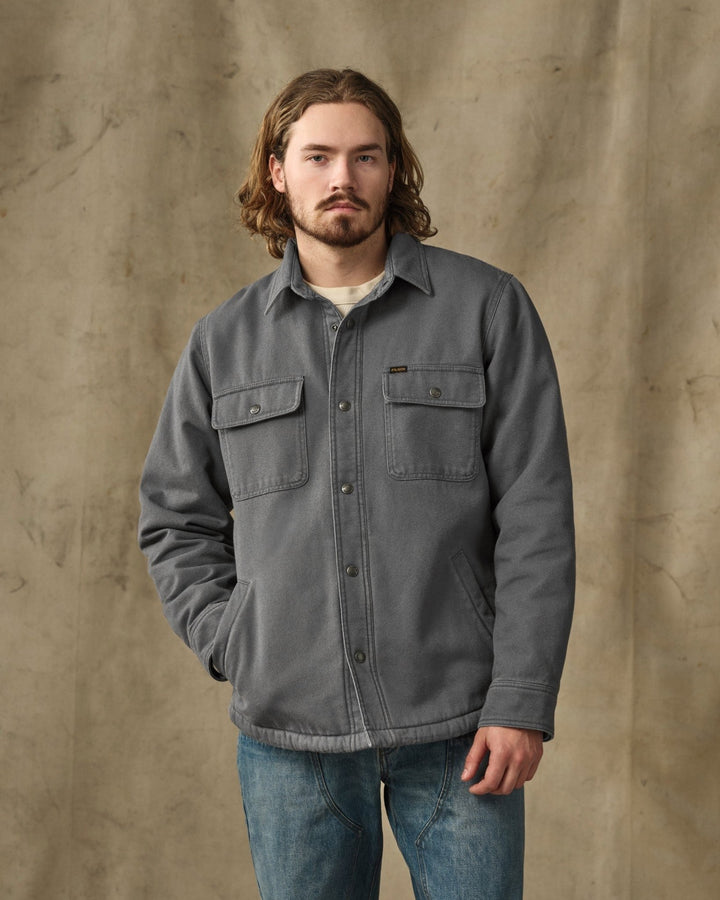 Filson - Fleece Lined Jac-Shirt Rockslide Gray - Kalifornia Jean Bar