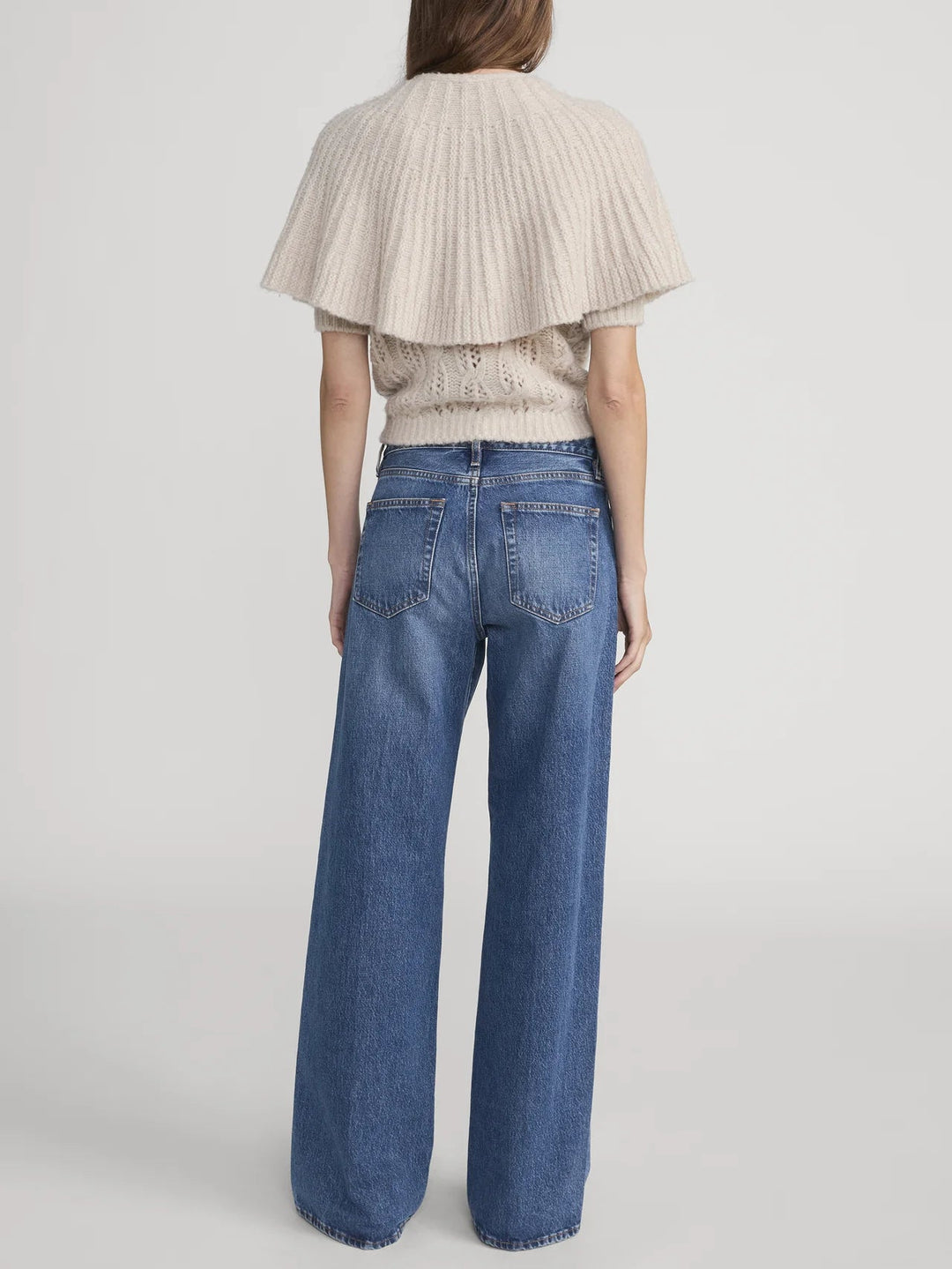 Frame - Cape Cardi in Fawn - Kalifornia Jean Bar