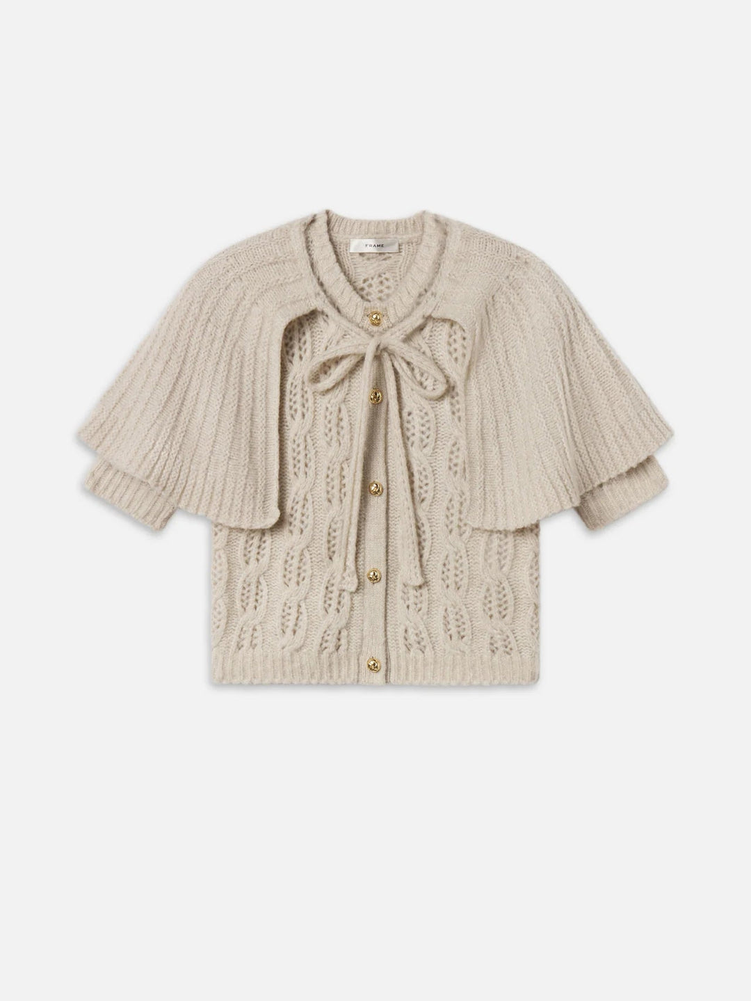 Frame - Cape Cardi in Fawn - Kalifornia Jean Bar