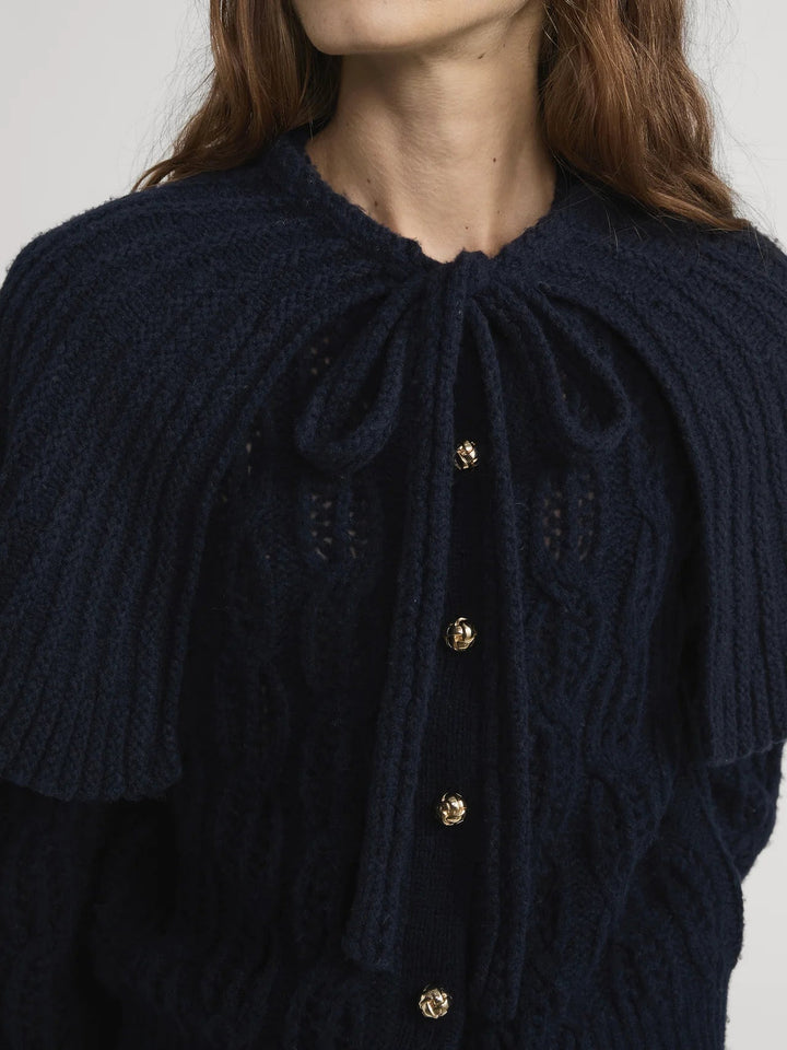 Frame - Cape Sweater Navy - Kalifornia Jean Bar