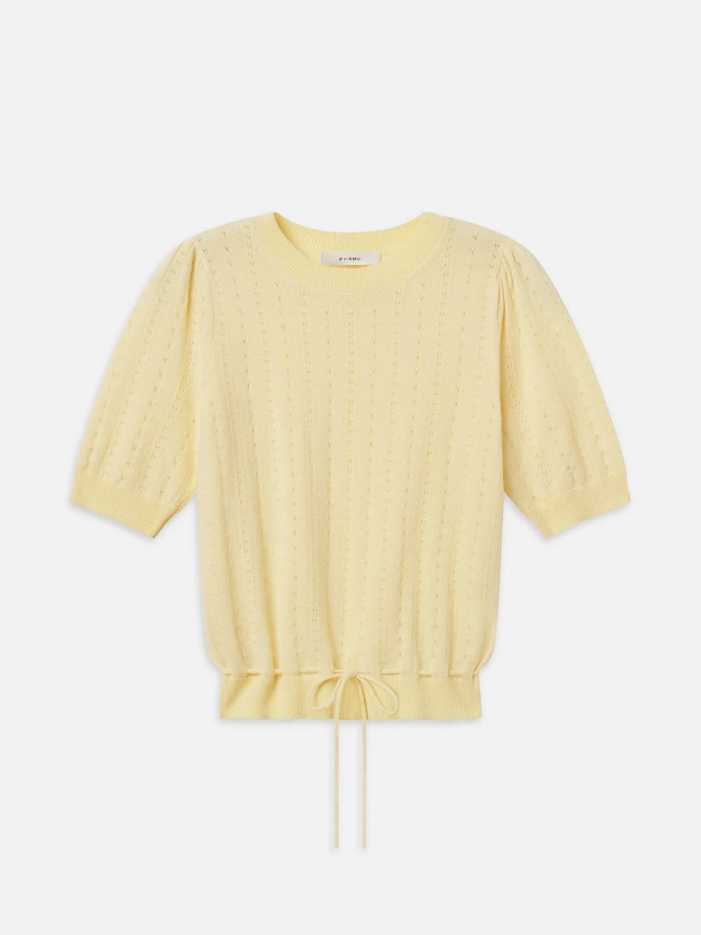 Frame - Cashmere Charm Sweater Canary - Kalifornia Jean Bar