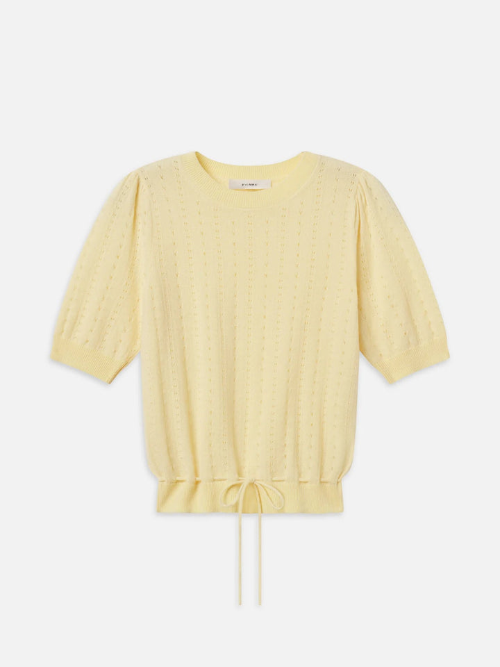 Frame - Cashmere Charm Sweater Canary - Kalifornia Jean Bar