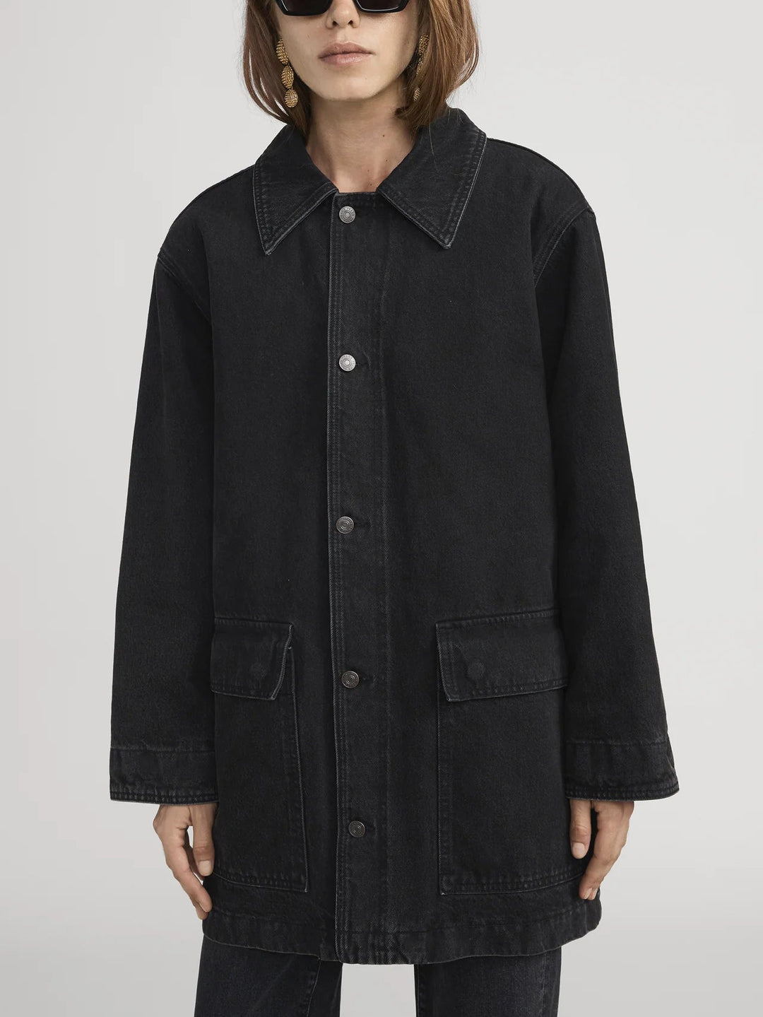Frame - Shearling Overcoat Costello - Kalifornia Jean Bar