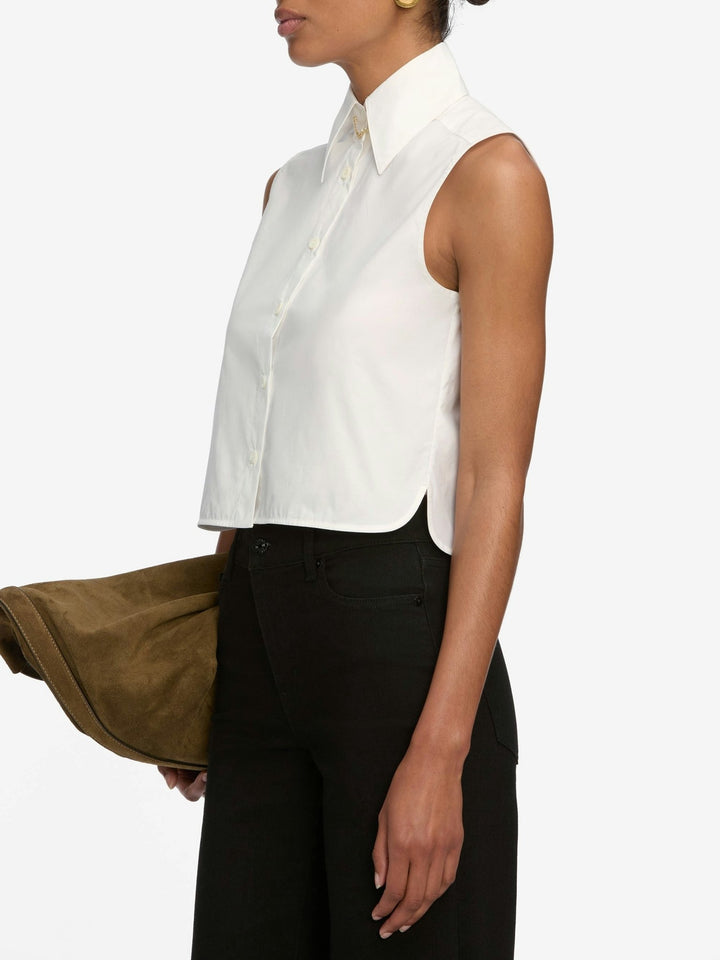 Frame - White Prep Shirt - Kalifornia Jean Bar