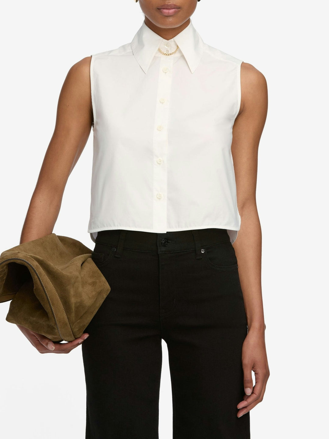 Frame - White Prep Shirt - Kalifornia Jean Bar