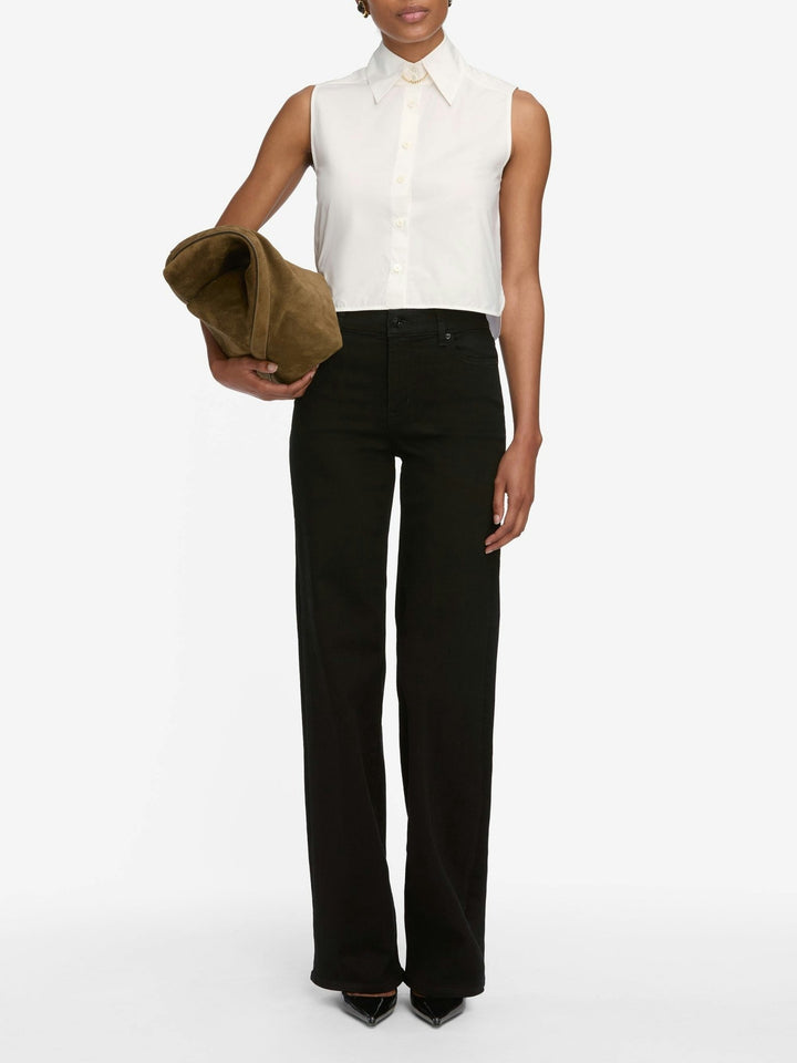 Frame - White Prep Shirt - Kalifornia Jean Bar