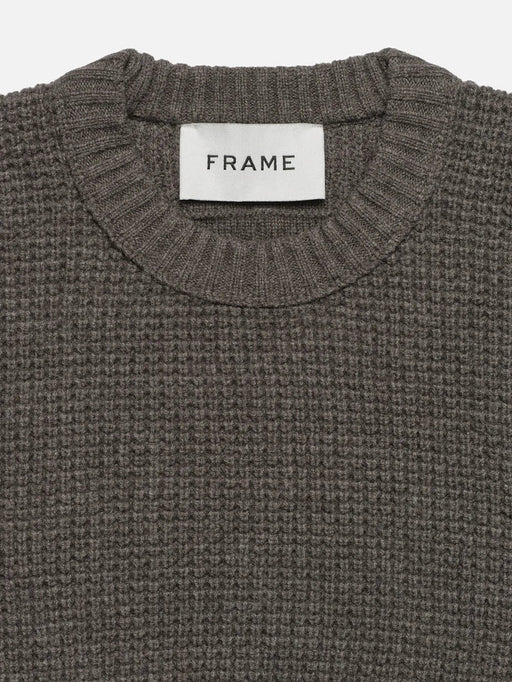 Frame - Wool Crewneck Sweater in Mole - Kalifornia Jean BarFrame - Wool Crewneck Sweater in Mole